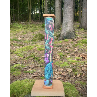 Rain column Sleep 8min, rain sound instrument. various surfaces