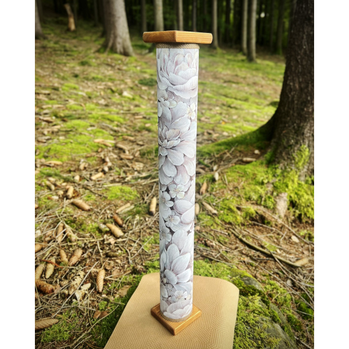 Rain column Sleep 8min, rain sound instrument. various surfaces