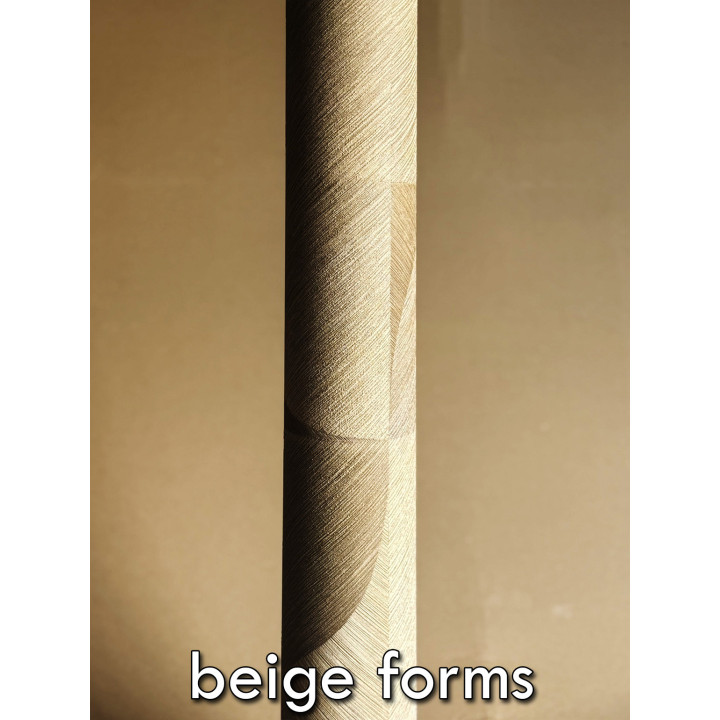 Rain column constatnt 5min, rain sound instrument. various surfaces