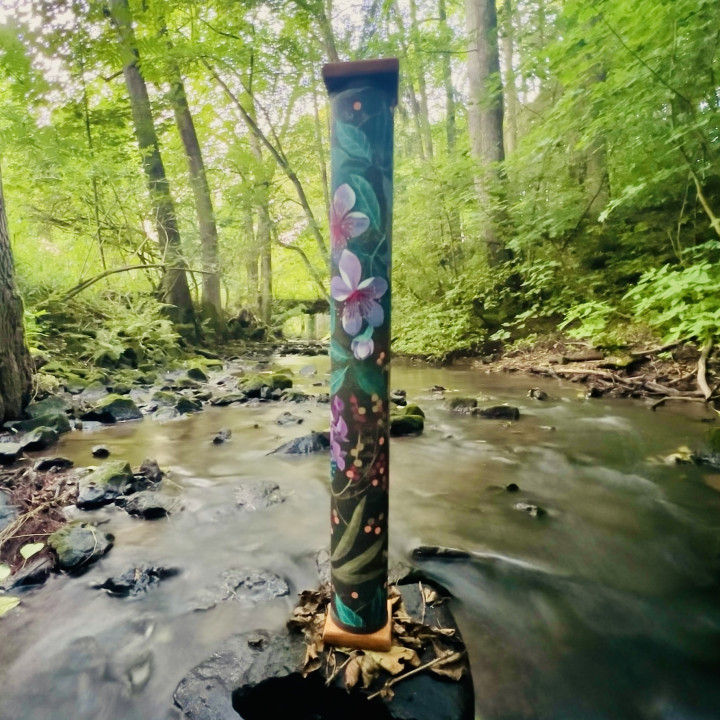 Rain column Sleep 10min, rain sound instrument. various surfaces