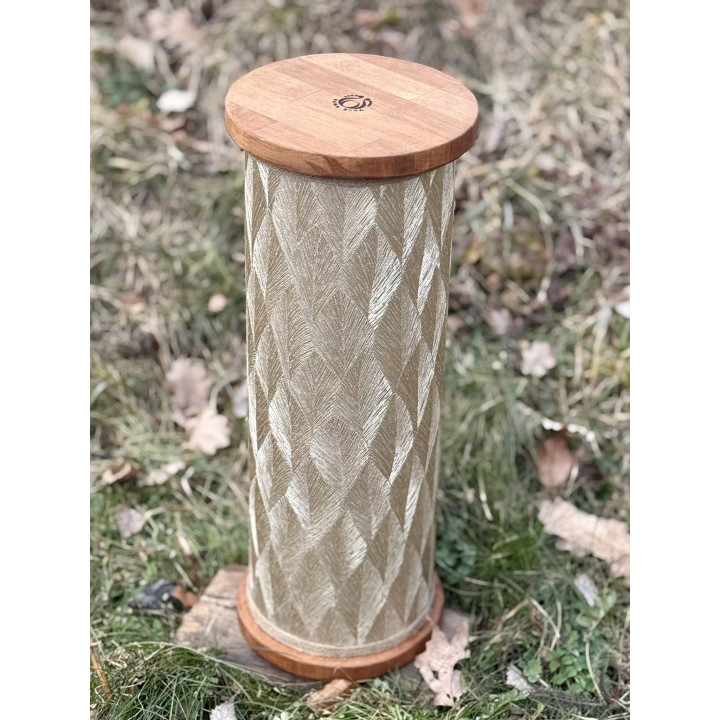 Loud rain column 10min, constatnt, rain sound instrument - various surfaces