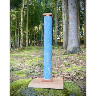 Rain column constatnt 5min, rain sound instrument. various surfaces