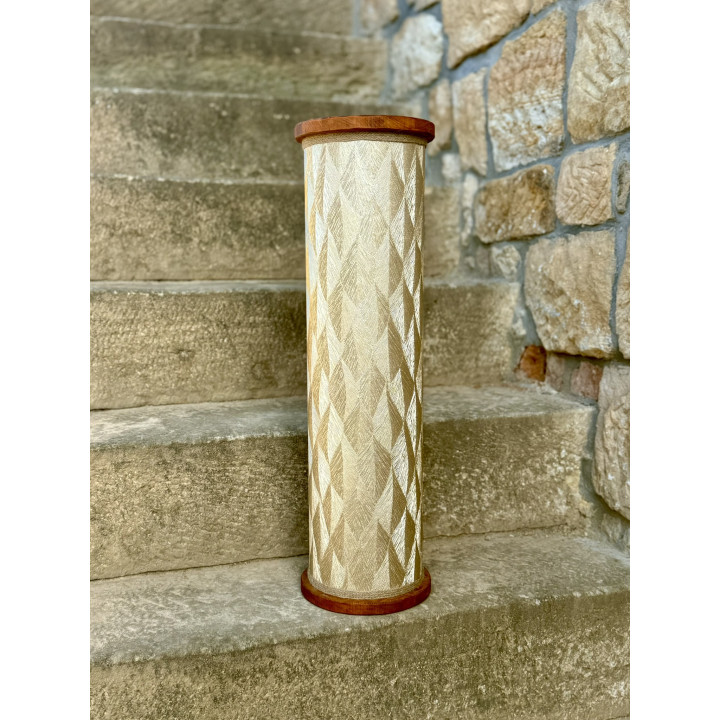 Very loud rain column 10min, constatnt, rain sound instrument - various surfaces