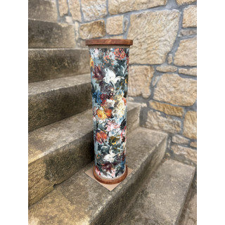 Very loud rain column 10min, constatnt, rain sound instrument - various surfaces